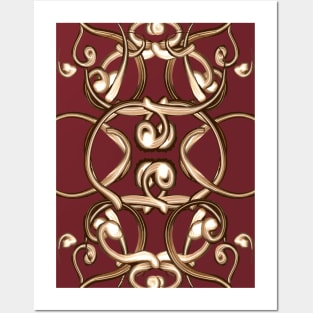 Ornamental pattern Posters and Art